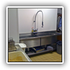 Bespoke sinks fitted