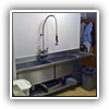 Bespoke sinks fitted